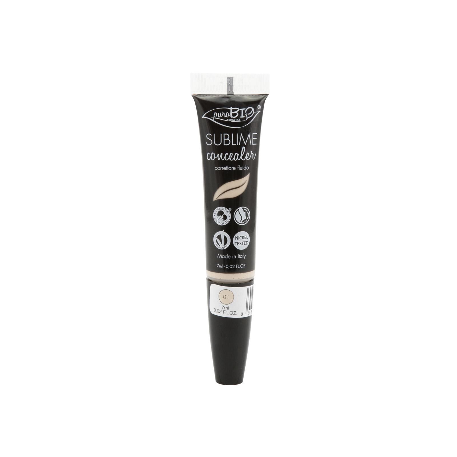 puroBIO cosmetics Korektor tekutý 01 7 ml