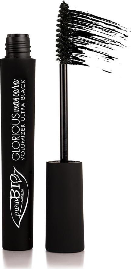 puroBIO cosmetics Řasenka pro větší objem 01 Black 7 ml