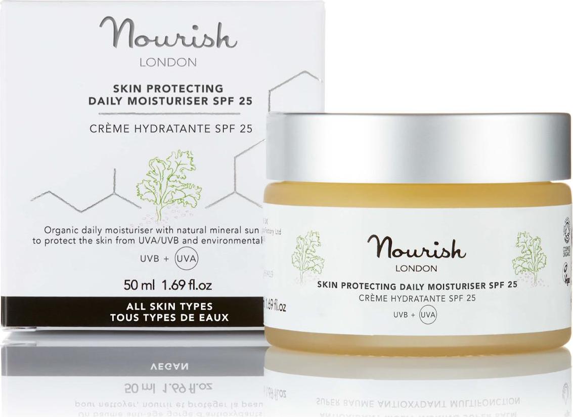 Nourish London Ochranný denní krém s SPF 25 50 ml