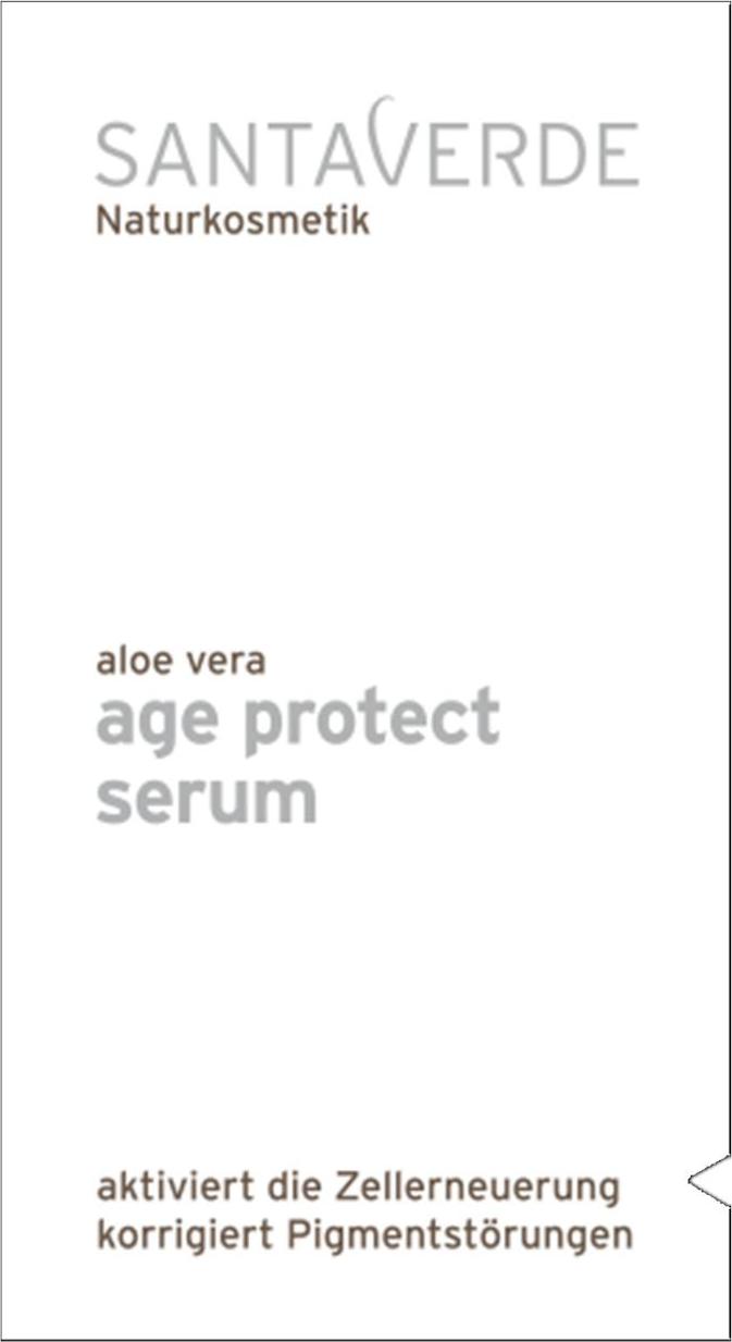 Santaverde Age protect pleťové sérum 1 ml