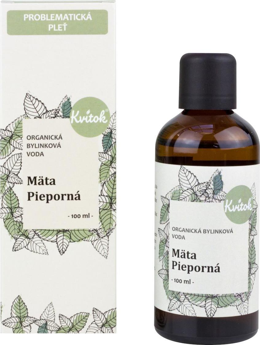 Kvitok Květová voda máta peprná 100 ml