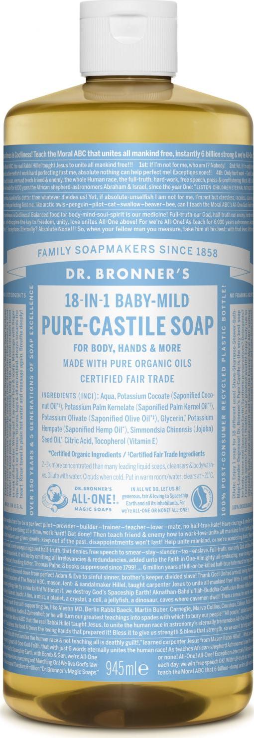 Dr. Bronner's Tekuté universální mýdlo ALL-ONE!