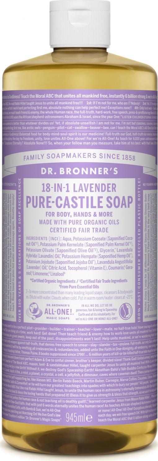 Dr. Bronner's Tekuté universální mýdlo ALL-ONE!