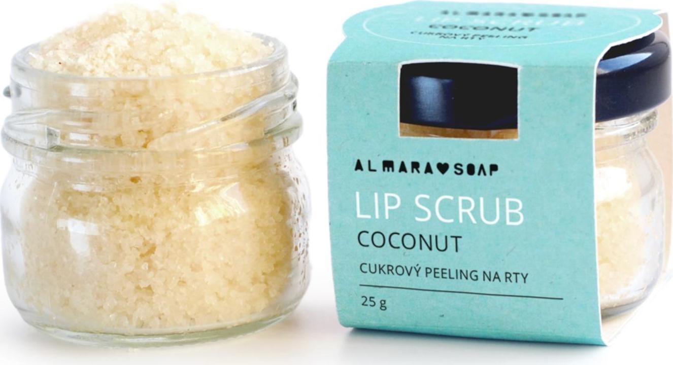 Almara Soap Scrub na rty Kokos 25 g