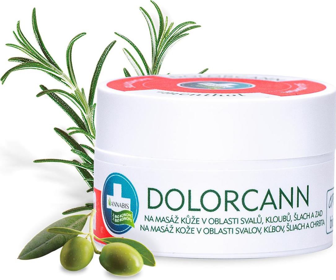 Annabis Dolorcann + mentol konopná mast BIO 15 ml