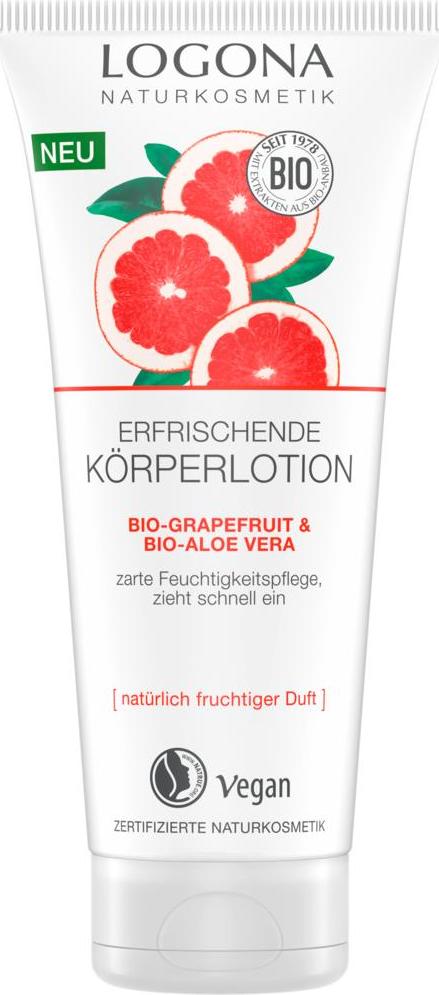 Logona Tělové mléko s BIO Grapefrutem a BIO Aloe Vera 200 ml