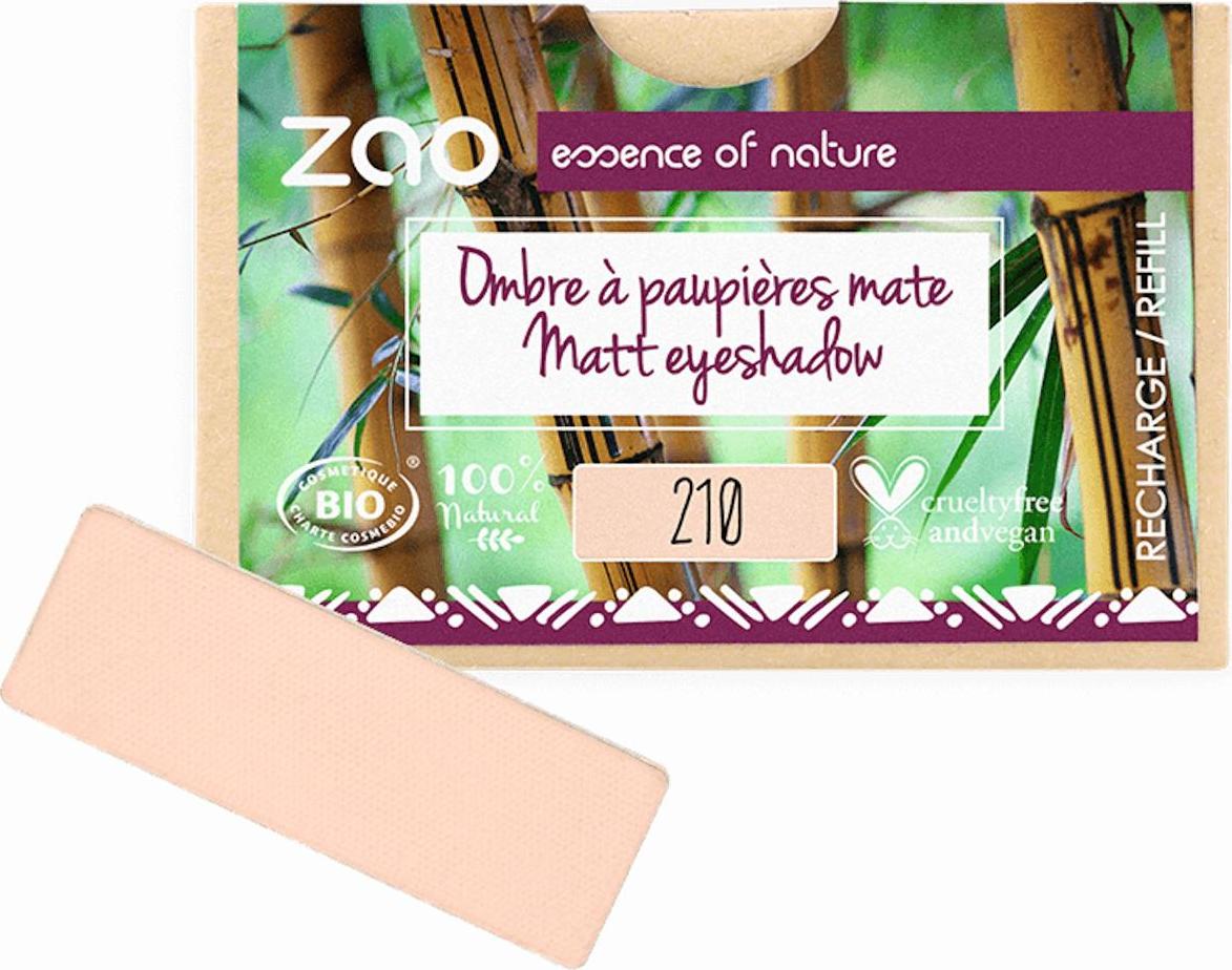 ZAO Matné oční stíny 210 Peachy pink 1