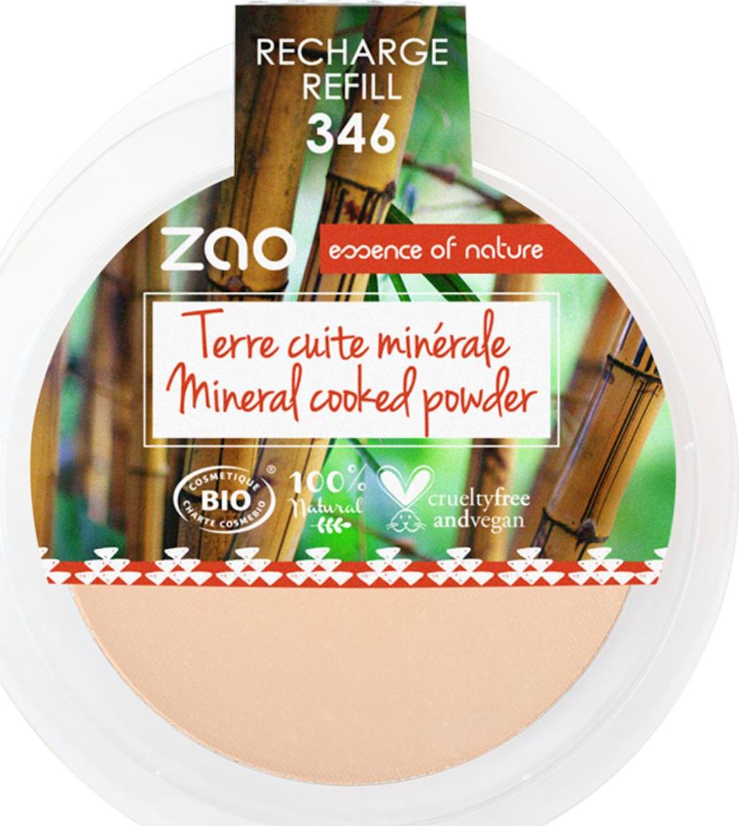 ZAO Minerální matující bronzer 346 Bright Complexion 15 g náplň