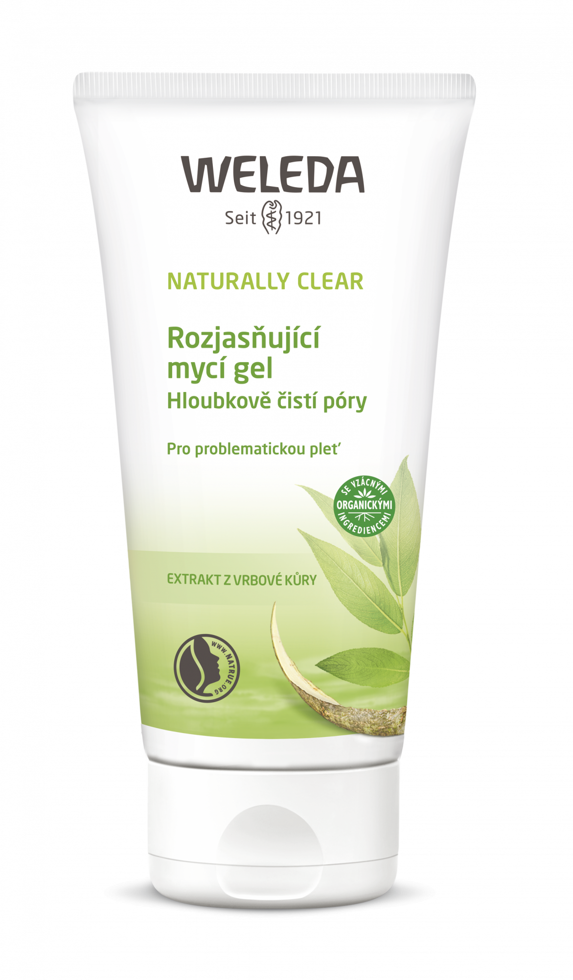 Weleda Rozjasňující mycí gel na problematickou pleť Naturally Clear (100 ml) Weleda