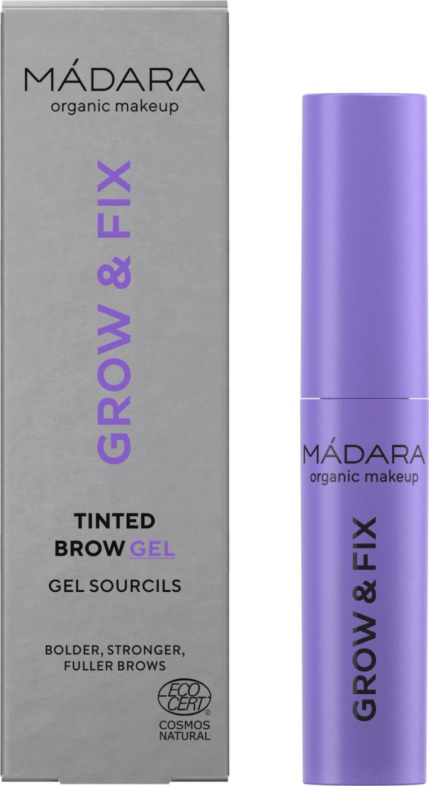 MÁDARA Tónovací gel na obočí GROW & FIX