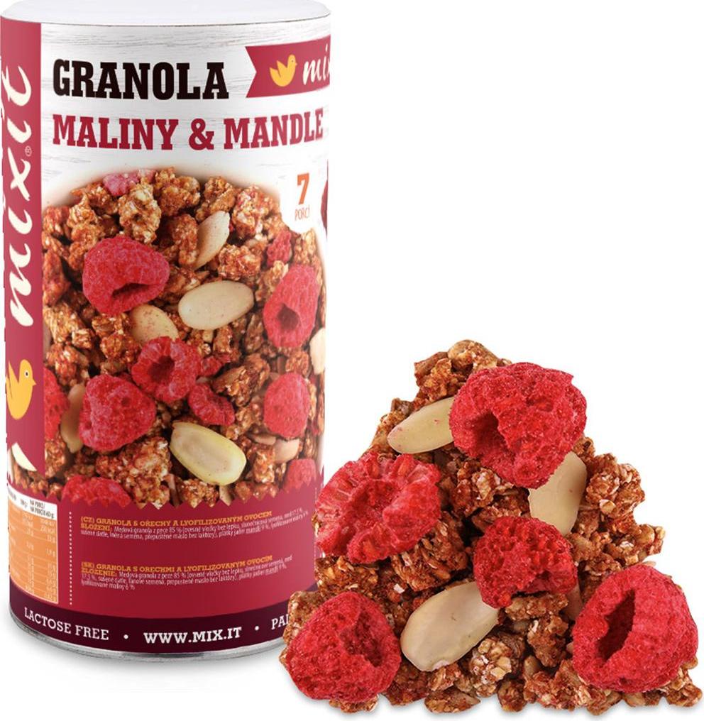 Mixit Granola z pece - Maliny a mandle 440 g