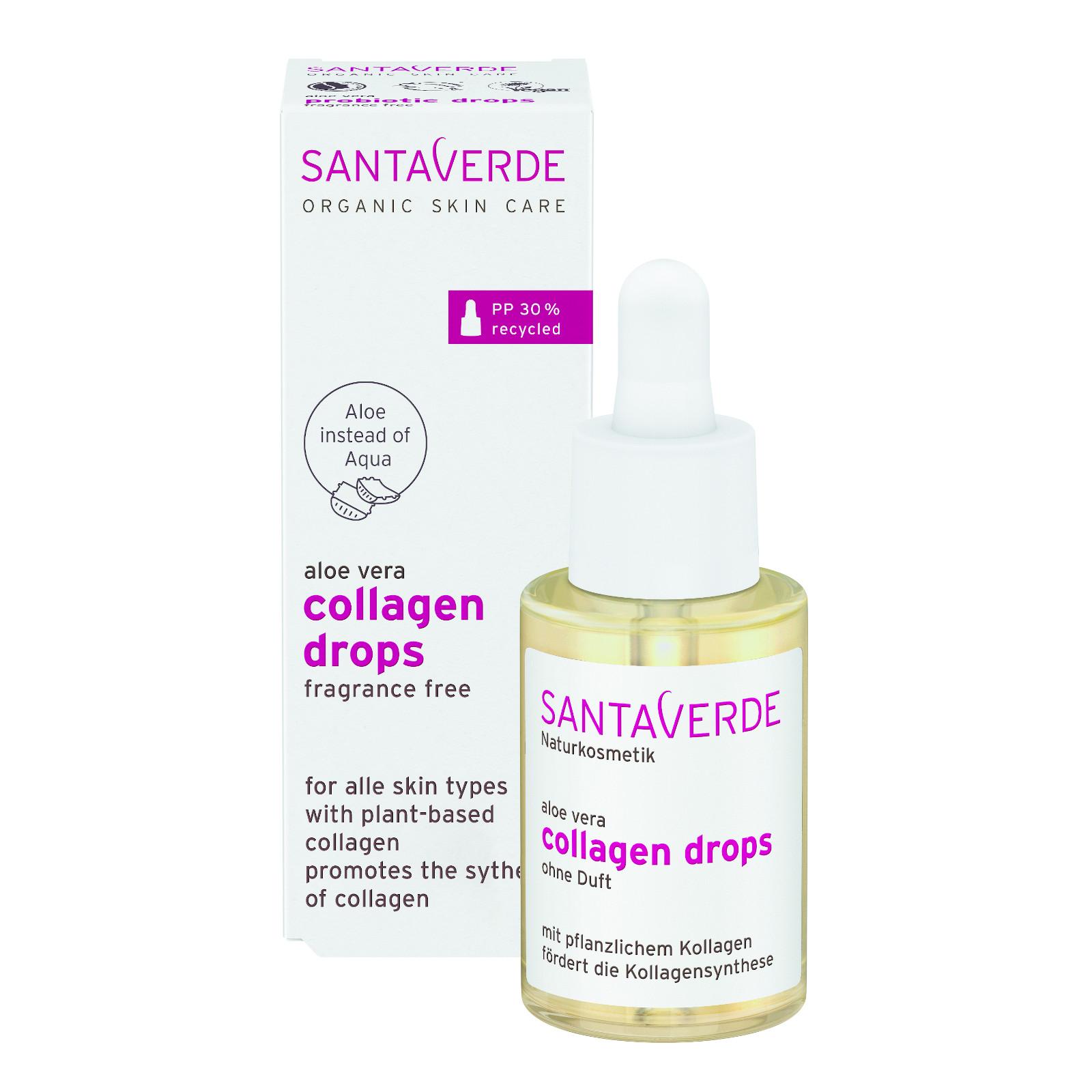 Santaverde Kolagenové kapky s aloe vera 30 ml