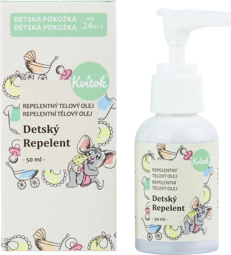 Kvitok Dětský repelentní olej 50 ml