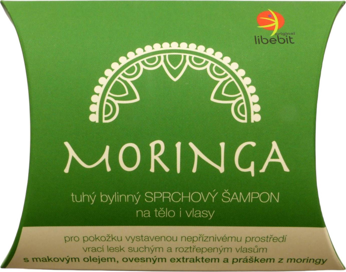 Libebit Tuhý bylinný sprchový šampon na tělo i vlasy MORINGA 95 g