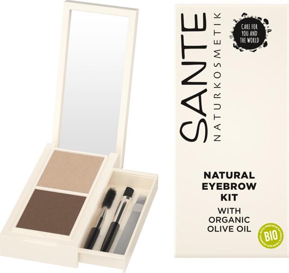 SANTE Sada na úpravu obočí/Natural Eyebrow Kit 2