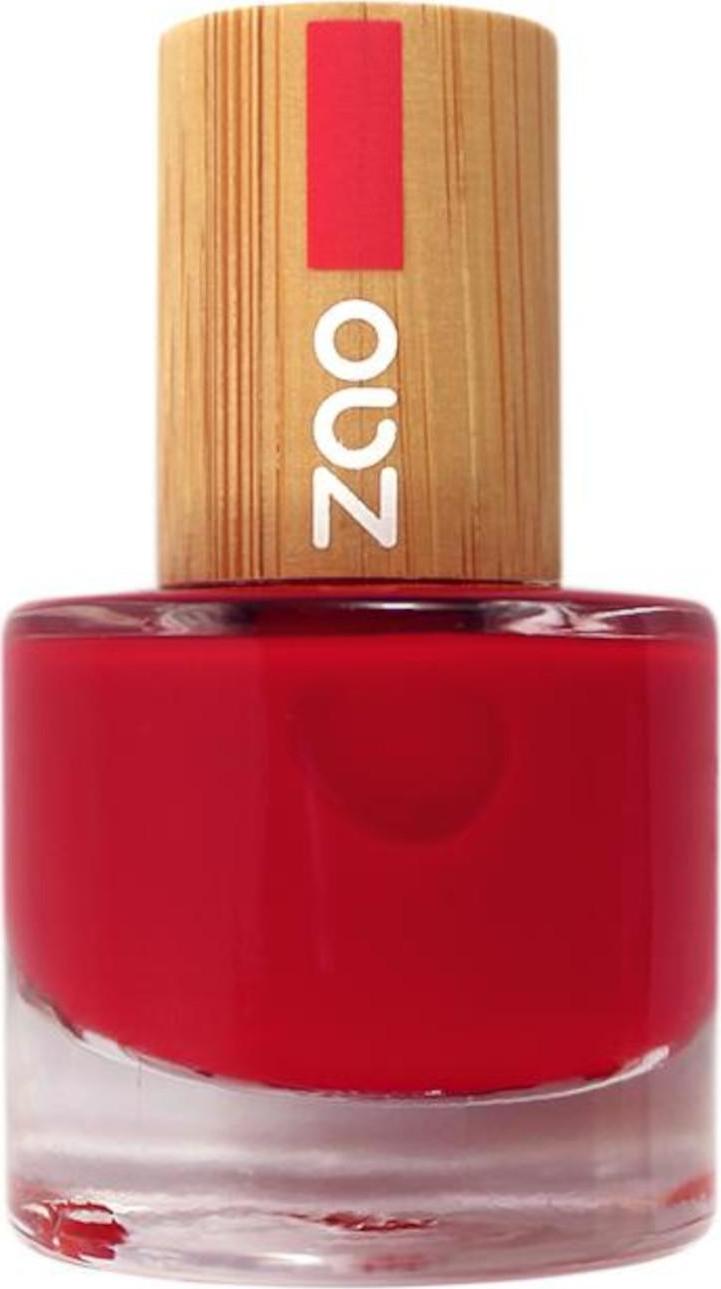 ZAO Lak na nehty 650 Carmin Red 8 ml