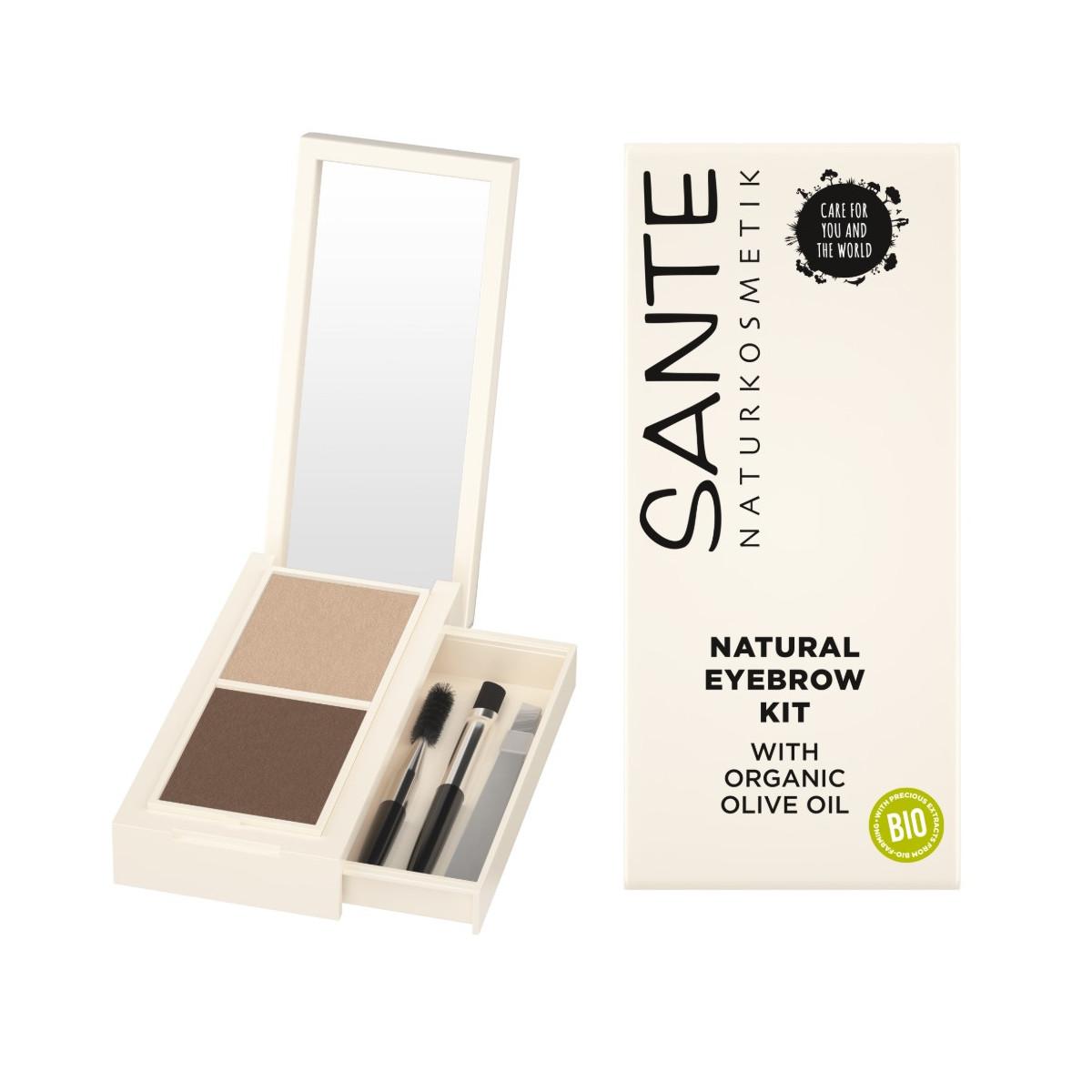 SANTE Sada na úpravu obočí/Natural Eyebrow Kit 2