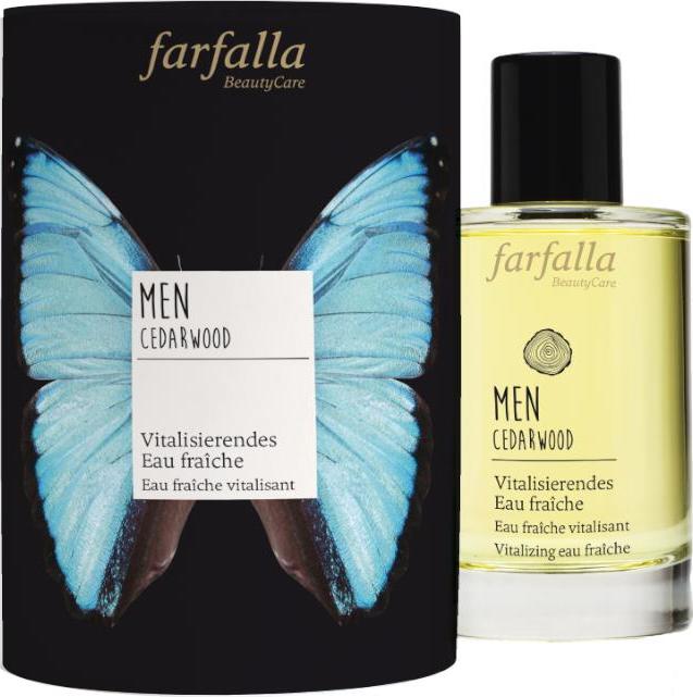 Farfalla Vitalizující cedrová eau fraîche 100 ml