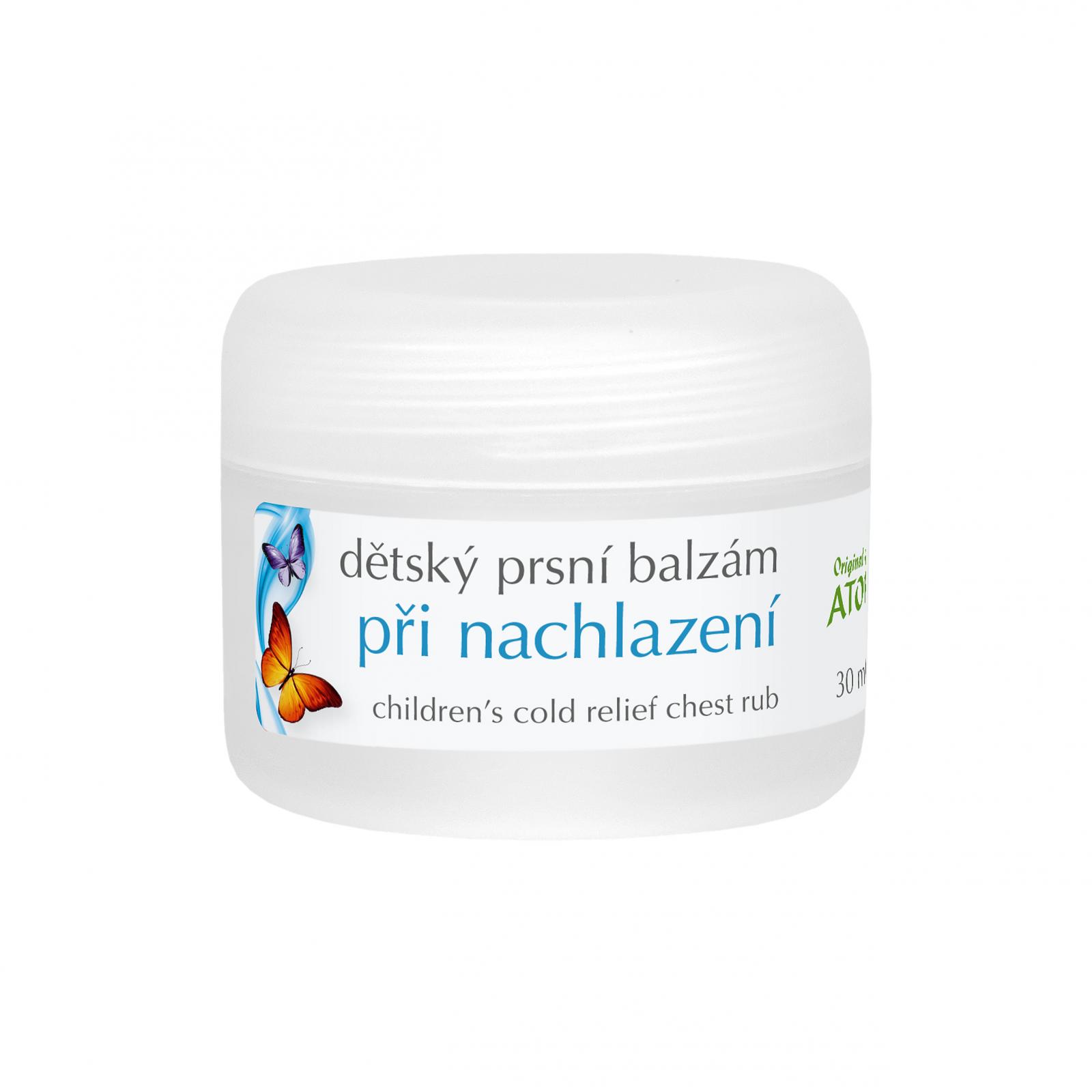 Original ATOK Dětský prsní balzám při nachlazení 30 ml