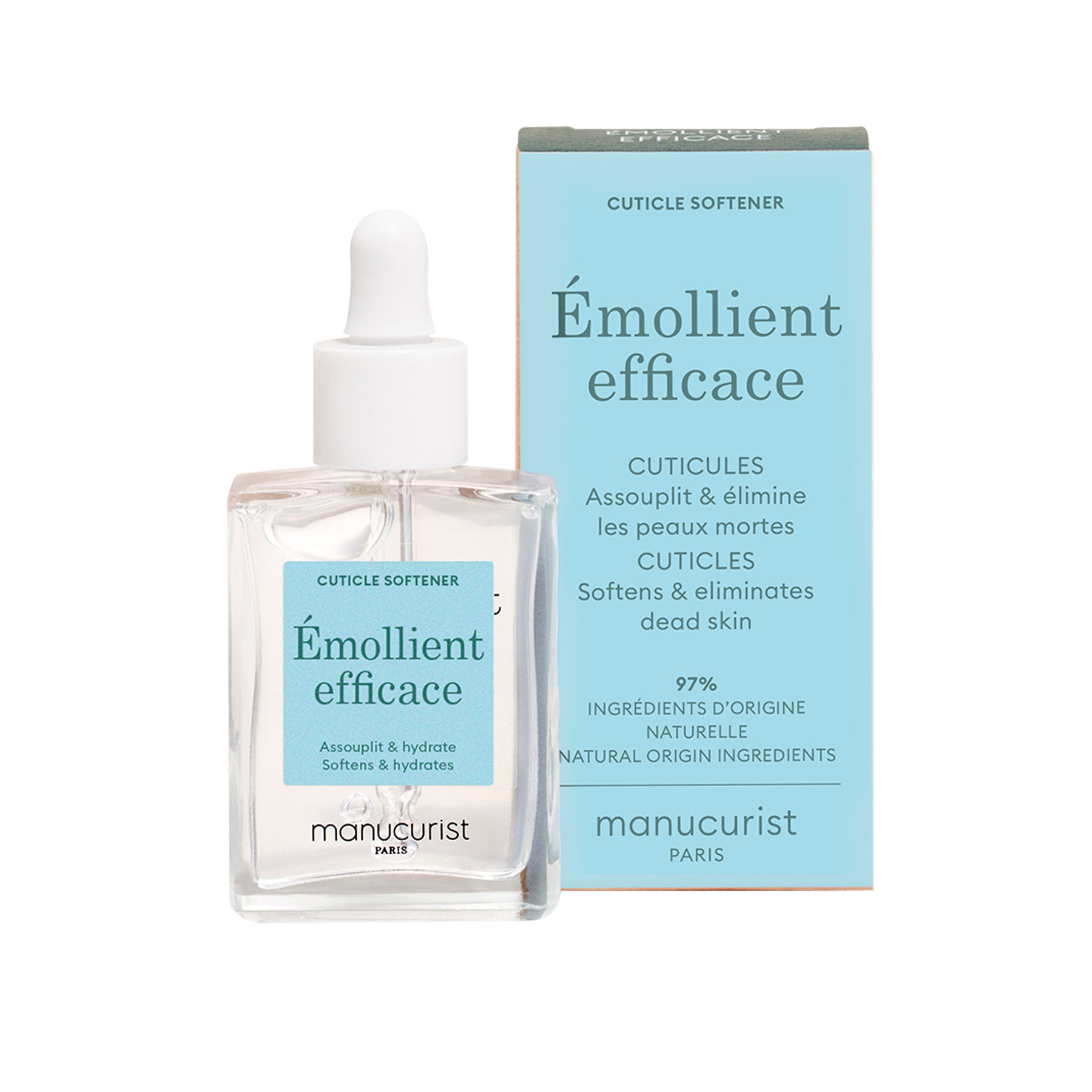 Manucurist Změkčující gel na odstranění nehtové kůžičky Émollient efficace (8 ml) Manucurist