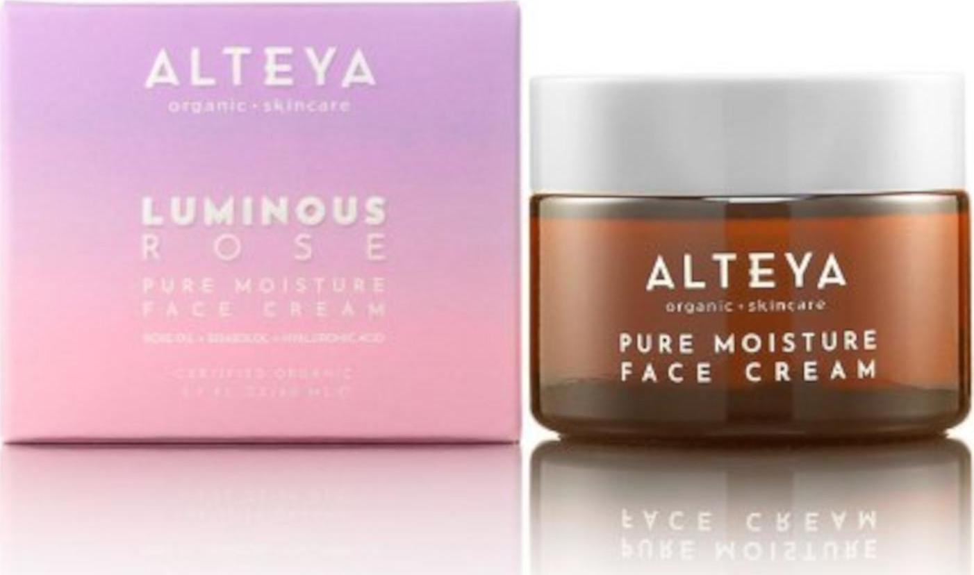 Alteya Organics Zvlhčující krém na obličej Luminous Rose 50ml