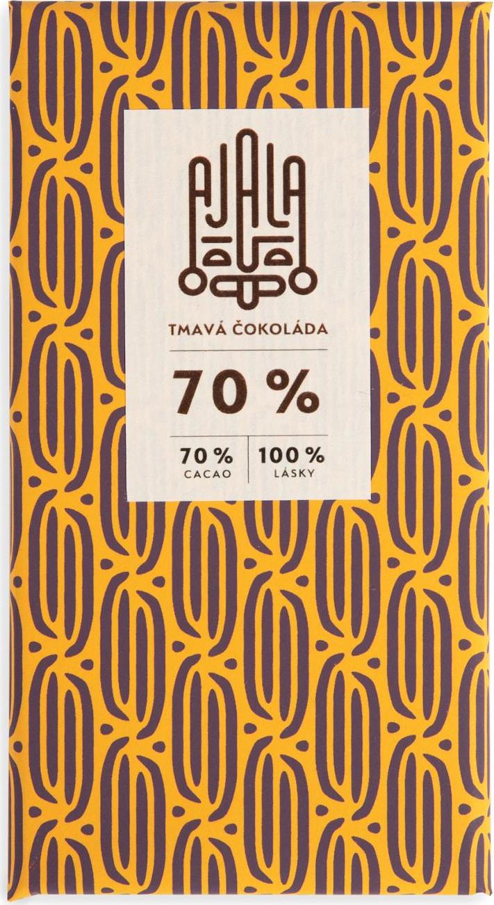 AJALA CHOCOLATE Tmavá čokoláda 70%