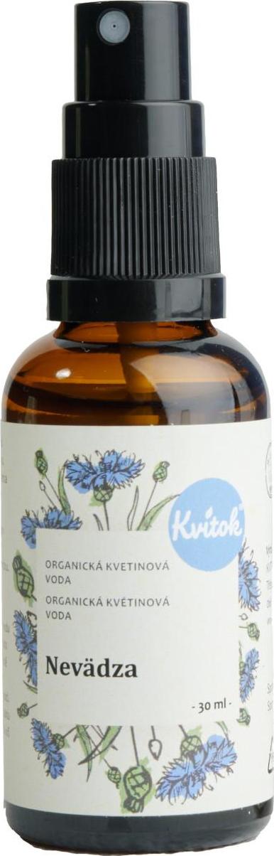 Kvitok Organická Květinová Voda – Chrpa 30ml