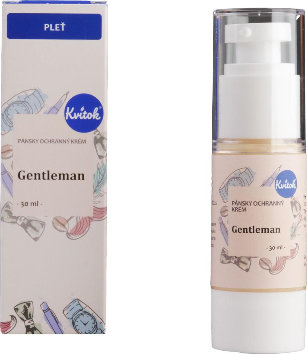 Kvitok Pánský pleťový krém – Gentleman 30ml