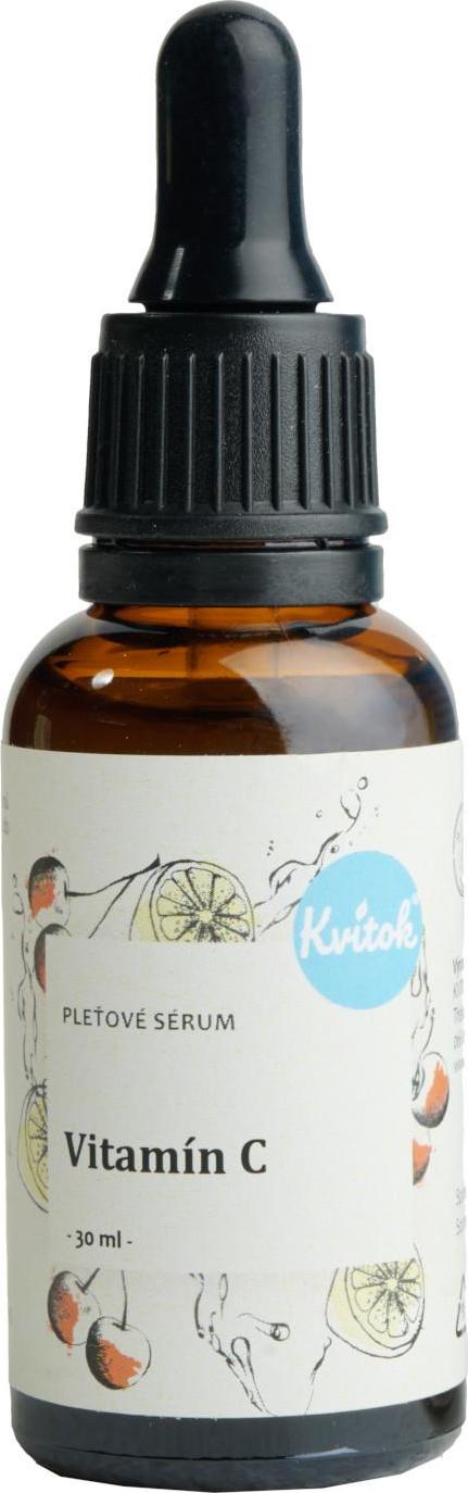 Kvitok Pleťové sérum – Vitamín C 30ml