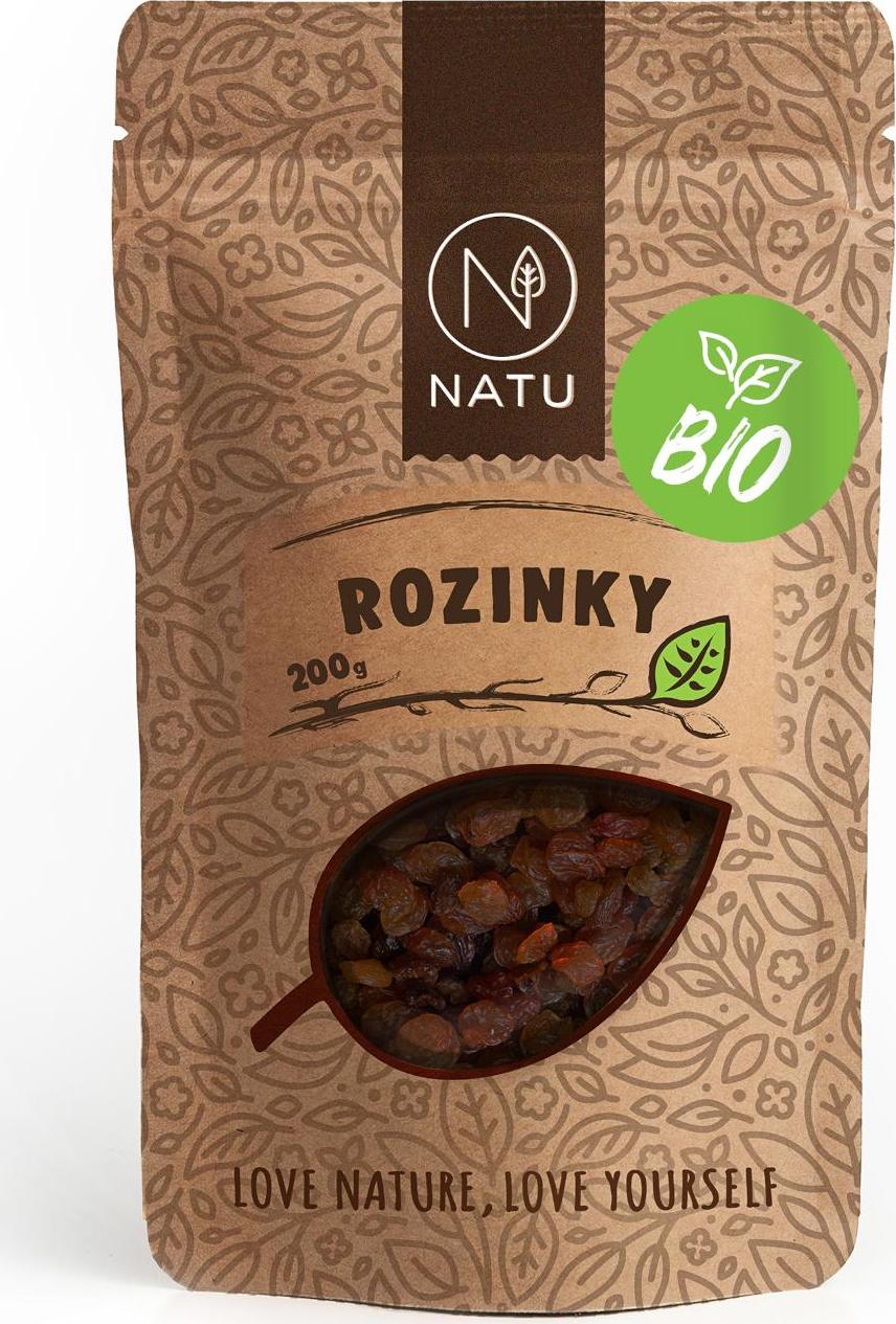 NATU Rozinky BIO 200g