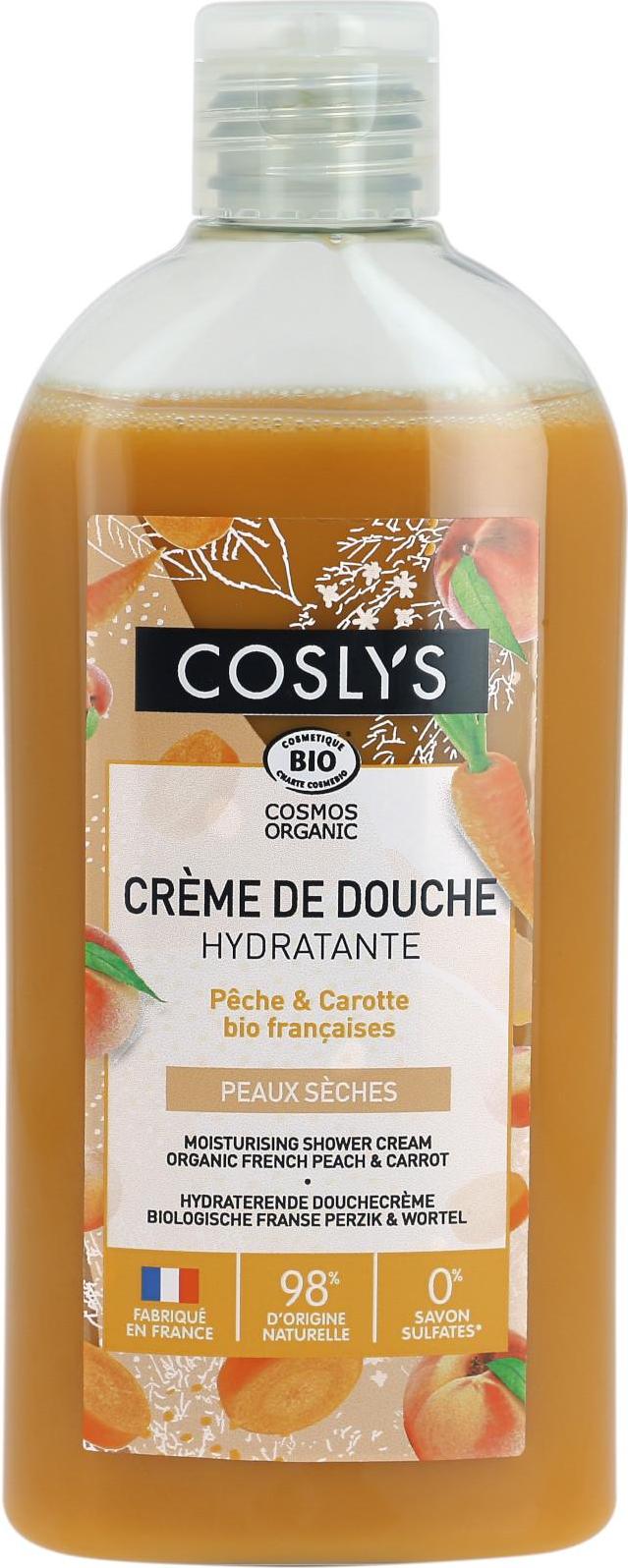 Coslys Hydratační sprchový krém broskev a mrkev 250ml