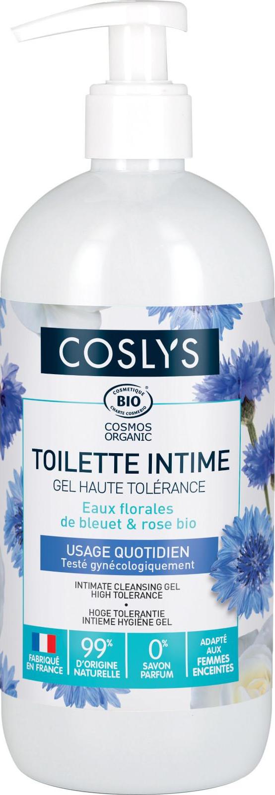 Coslys Intimní mycí gel chrpa a růže 100ml