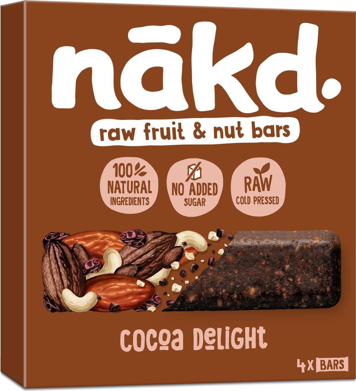 NAKD Cocoa Delight 4*35 g