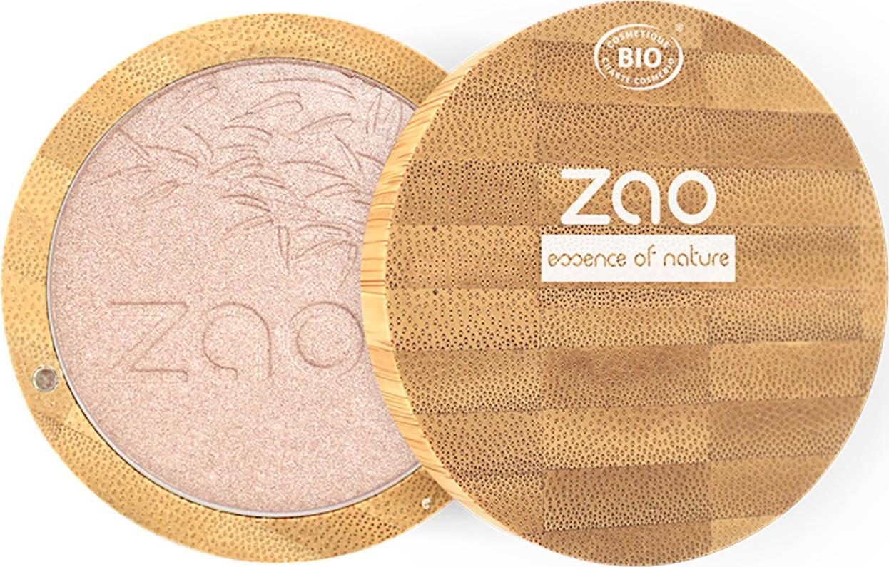 ZAO Kompaktní rozjasňovač 310 Pink Champagne 9 g bambusový obal