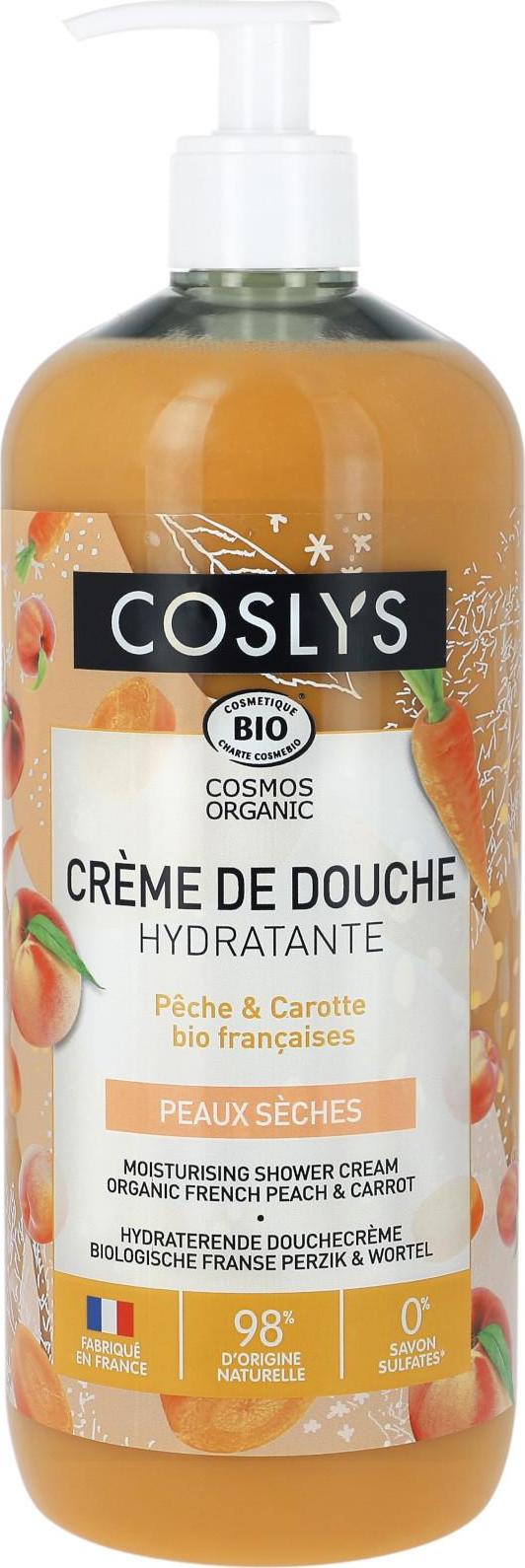 Coslys Hydratační sprchový krém broskev a mrkev 1000ml