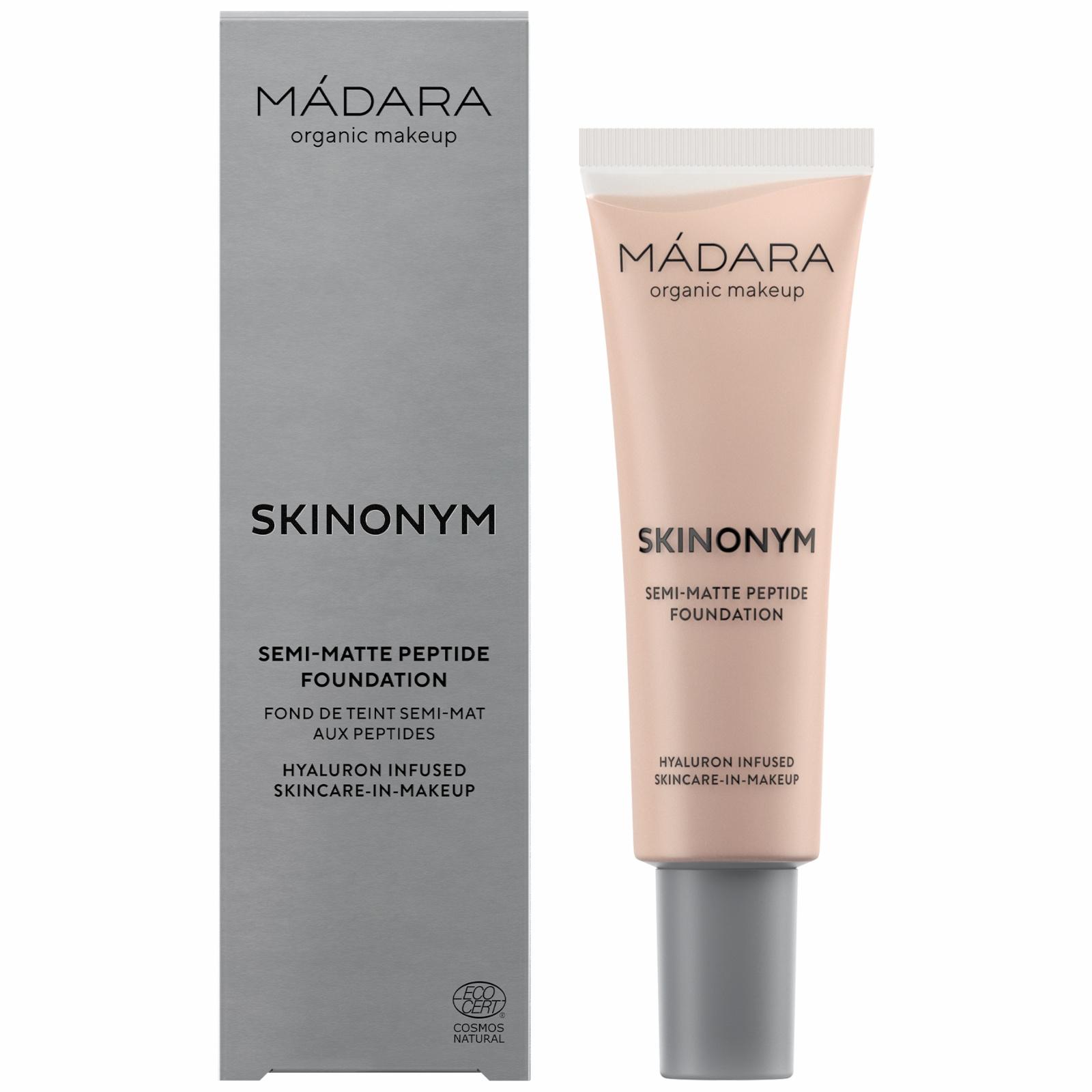 MÁDARA Polomatný Make-up s peptidy SKINONYM Rose Ivory 30ml