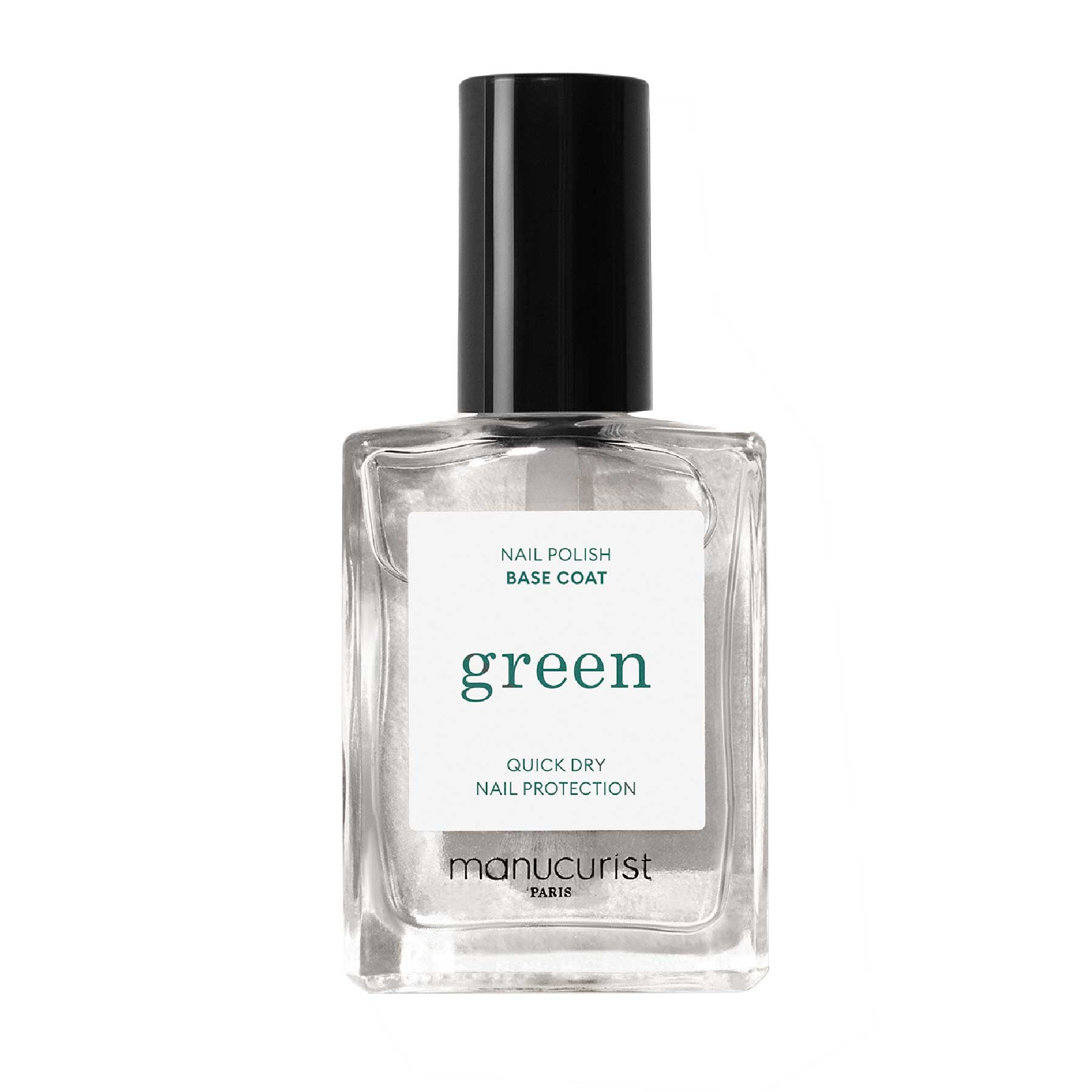 Manucurist Green lak na nehty podkladový - Base Coat (15 ml) - zpevní a vyhladí nehty Manucurist