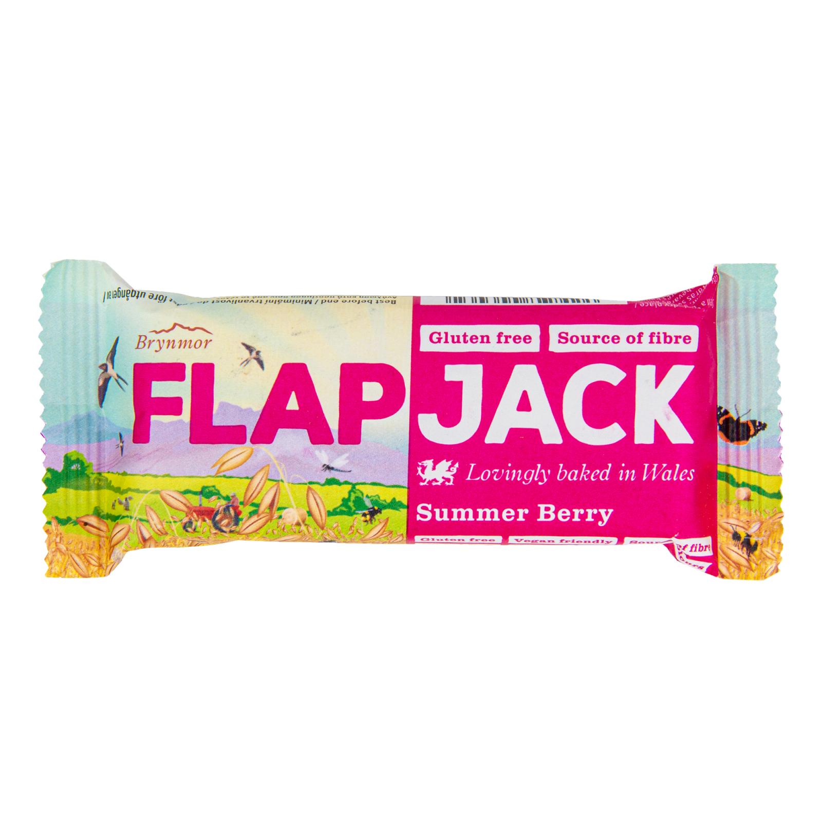 Brynmor Flapjack ovesný malina-jahoda bezlepkový 80 g