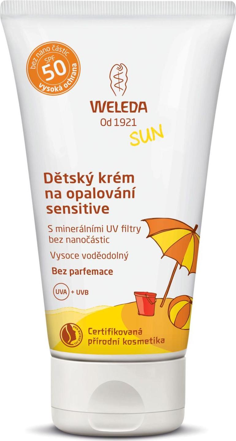 Weleda Sun Dětský krém na opalování SPF 50 sensitive 50 ml