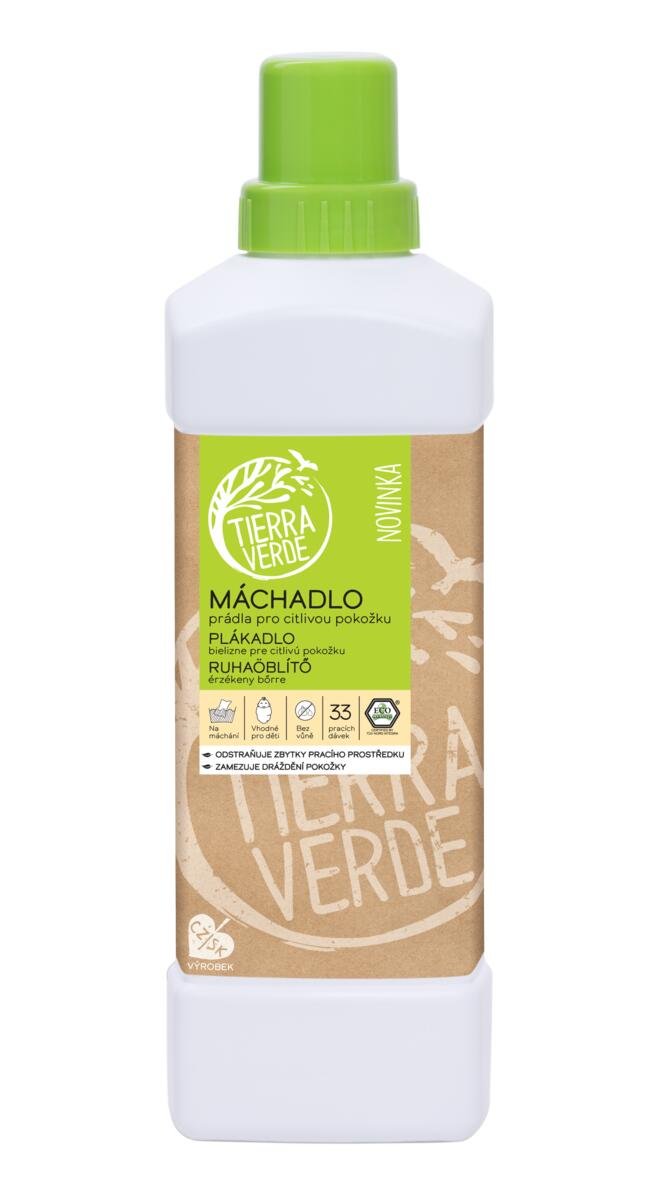 Tierra Verde Máchadlo prádla pro citlivou pokožku (1 l) - II. jakost Tierra Verde