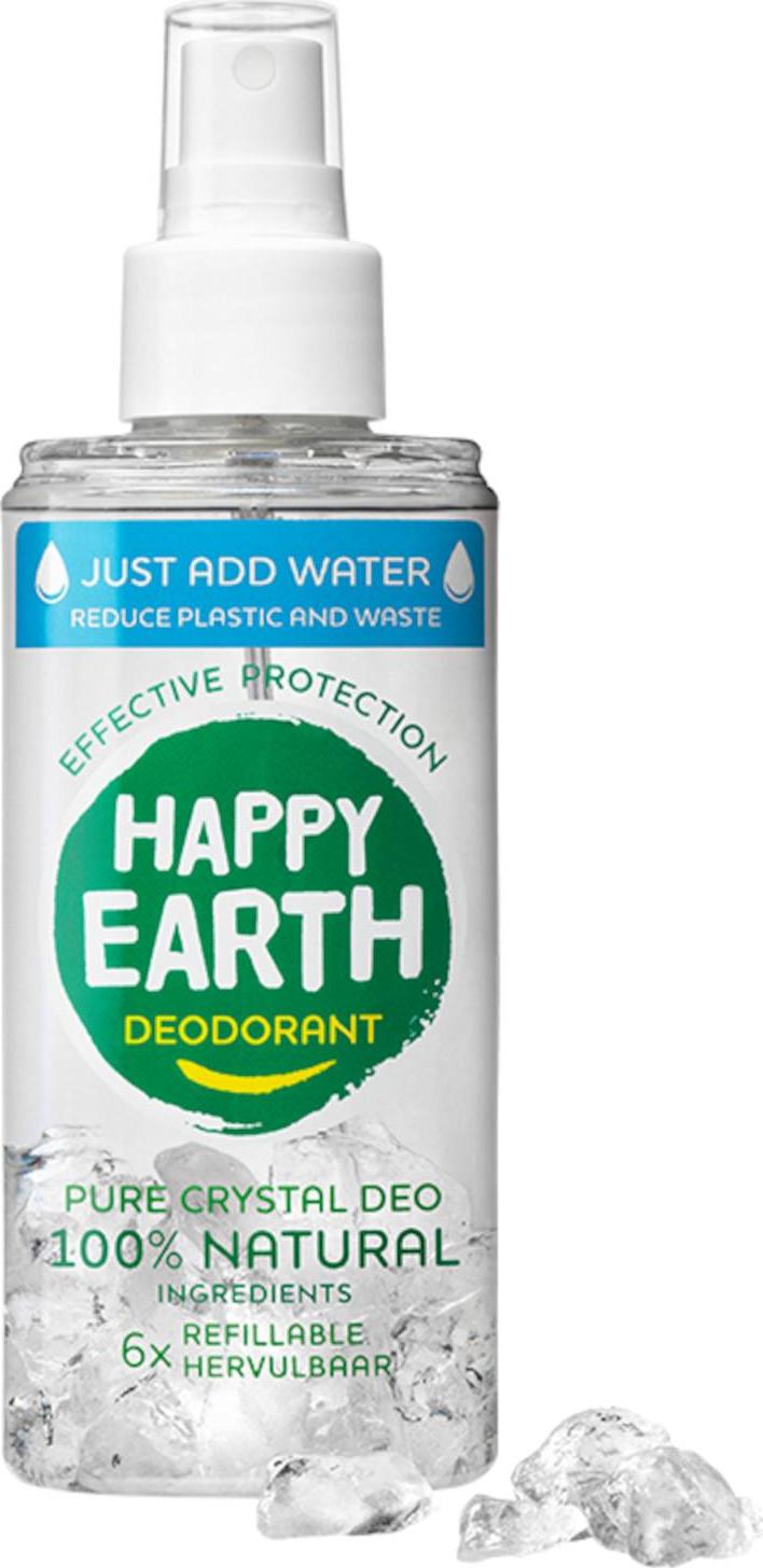 Happy Earth Deodorant Sprej Krystal bez vůně