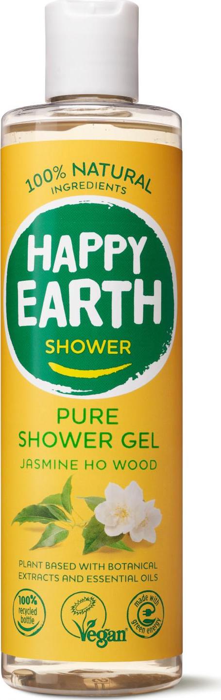 Happy Earth Jemný sprchový gel Jasmín & Kafr 300 ml