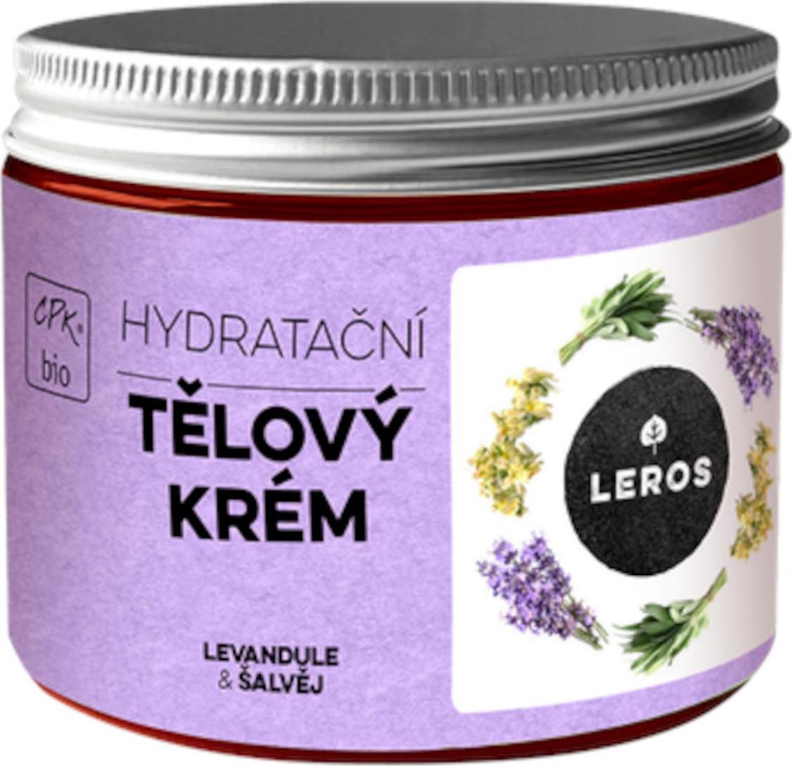 Leros Hydratační tělový krém levandule & šalvěj 200 ml