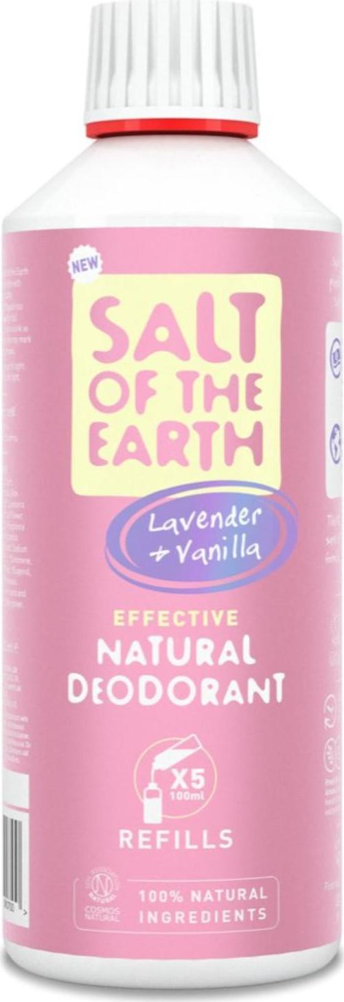 Salt of the Earth Pure Aura Náhradní náplň levandule a vanilka 500 ml