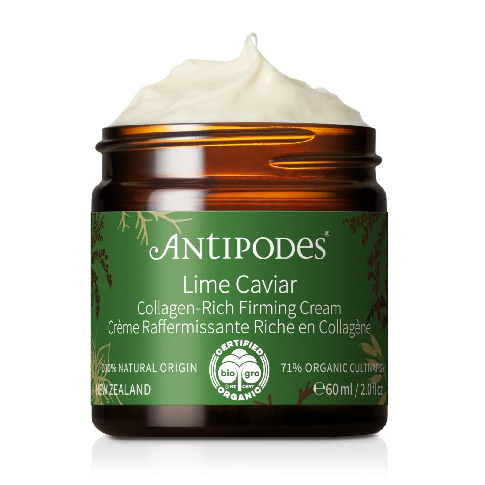 Antipodes Zpevňující krém s kolagenem Lime Caviar 60 ml