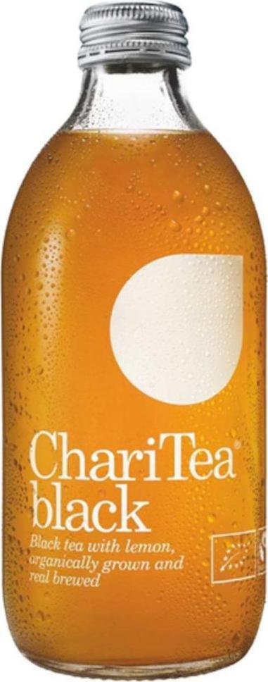 ChariTea Ledový černý čaj s citronem BIO 330 ml