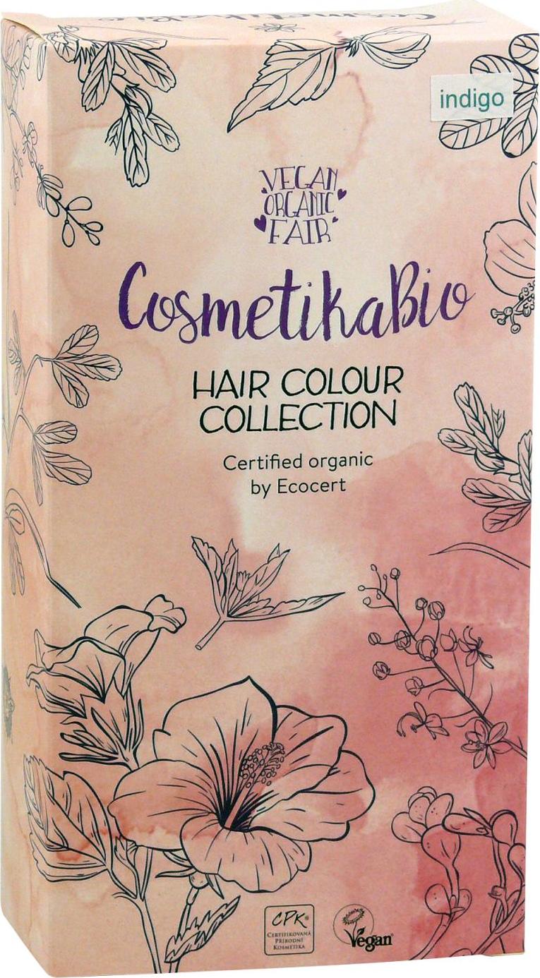 CosmetikaBio Barva na vlasy Indigo 100 g