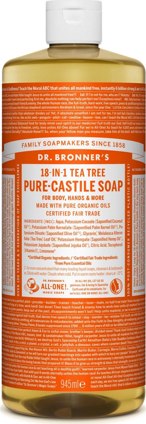 Dr. Bronner's Tekuté universální mýdlo ALL-ONE!