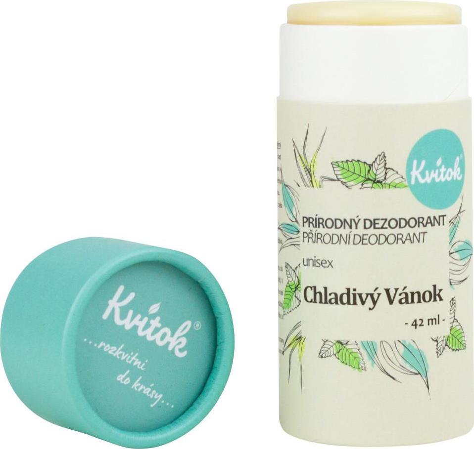 Kvitok Tuhý přírodní deodorant unisex