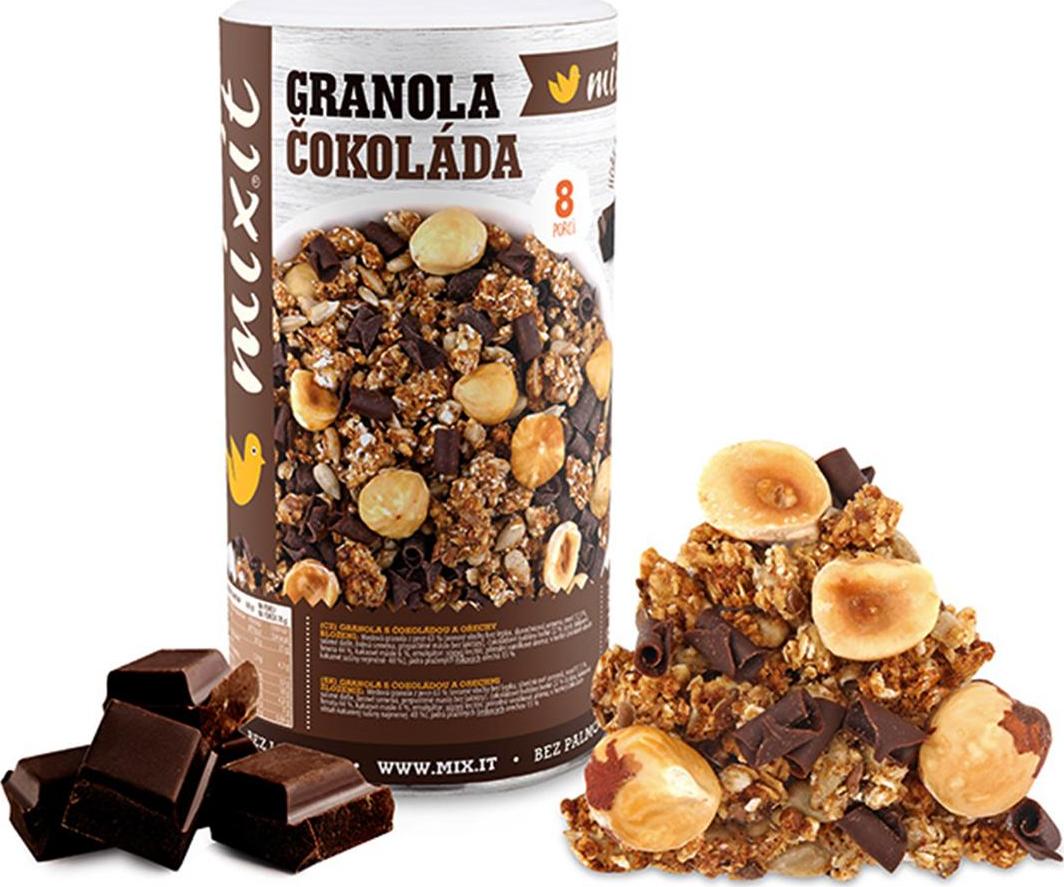 Mixit Granola z pece - Čokoláda a lískové ořechy 570 g